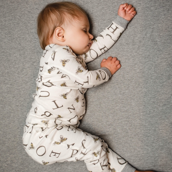 A-Bee-C Organic Cotton Toddler Snug Fit Pajamas - Picture 5 of 5